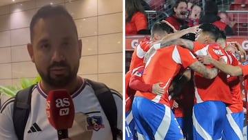 Es colombiano, su hijo juega en Colo Colo y llegó a apoyar a Chile: “País maravilloso”