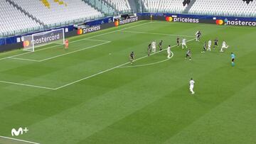 Desde el parking abrillantando la escuadra: golazo descomunal de Cristiano