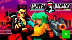 Análisis de Mullet Mad Jack, un frenético juego donde cada segundo cuenta