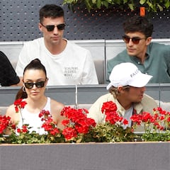 Alcaraz, imán de celebridades en el Madrid Open