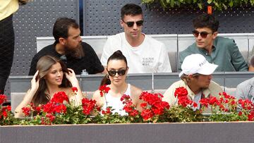 Alcaraz, im¨¢n de celebridades en el Madrid Open