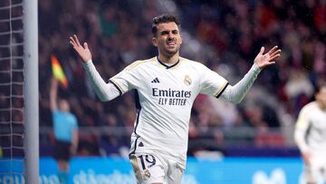 Dani Ceballos lamenta una ocasión fallada.