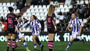 18/01/23  PARTIDO FUTBOL FEMENINO  
ESTADIO ROMANO JOSE FOUTO
SEMIFINAL SUPERCOPA ESPAÑA 
REAL SOCIEDAD - SPORTING HUELVA 
GOL ALEJANDRA BERNABE 1-0
ALEGRIA