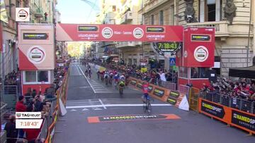 Resumen de la Mil¨¢n - San Remo: Nibali completa una haza?a para el recuerdo