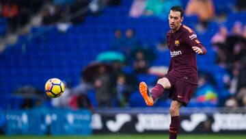Busquets returns to Barcelona training