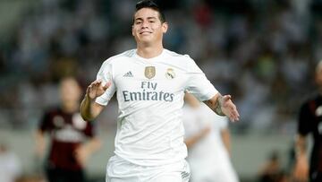 Real Madrid's James Rodriguez in advanced talks with PSG in Paris