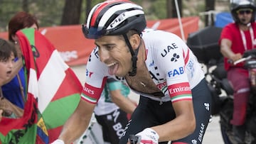 Fabio Aru dice adi車s a la Vuelta antes de Los Machucos