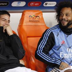 James podría jugar ante Sevilla por la expulsión de Valverde