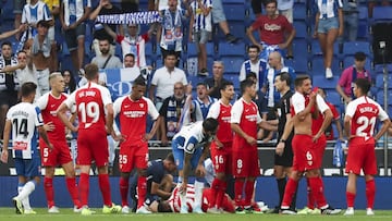 Diego Carlos, lesionado.