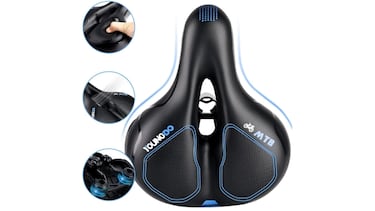 Este silln de bicicleta ergonmico evita el dolor en espalda y glteo