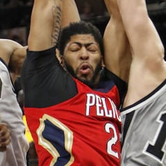 Pau Gasol roza el 'doble-doble' ante un humano Anthony Davis