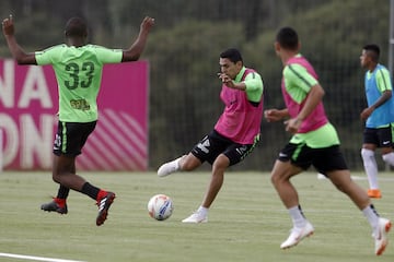 Atlético Nacional se prepara para enfrentar a Bucaramanga en el estadio Atanasio Girardot de Medellín, por la fecha 8 de la Liga Águila 2018 II.