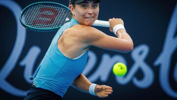 Paula Badosa, en el Brisbane International.