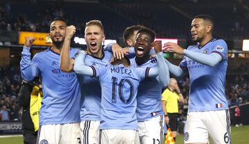 En imágenes: NYCFC venció al Union y está en semifinales