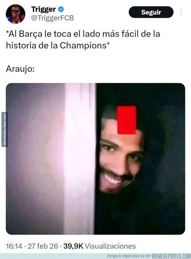 Los memes más graciosos de la ida de octavos de la Champions