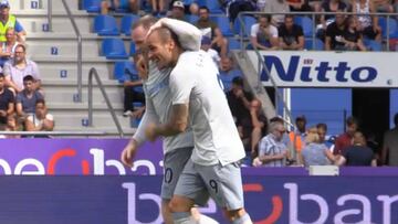 La conexión Rooney - Sandro ya funciona en el Everton