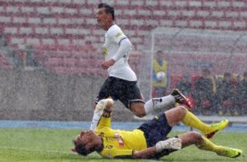 Esteban Paredes fue el goleador del a&ntilde;o en el f&uacute;tbol nacional.