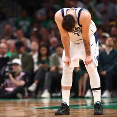 Luka Doncic asume culpa por derrotas ante Celtics en las Finales de la NBA