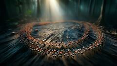 El curioso caso de la espiral de la muerte de las hormigas: por qué vagan en círculos hasta morir