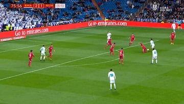 El magistral túnel de Isco que levantó al Bernabéu