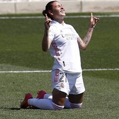 Jessica Martínez y la furia de otro gol histórico en el Real Madrid