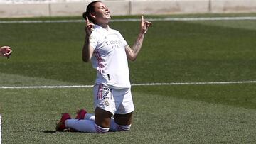 Alegr&iacute;a del gol de Jessica Mart&iacute;nez. 