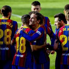 Aprobados y suspensos del Barça en la goleada en el Camp Nou