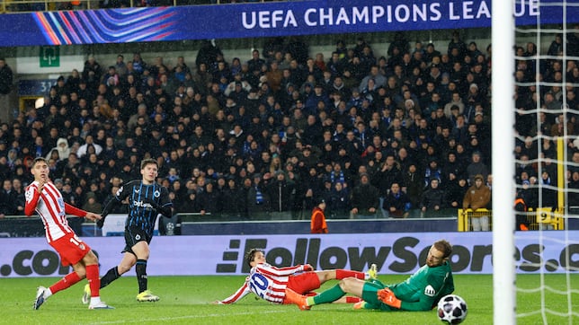 El Atleti se queda a medias