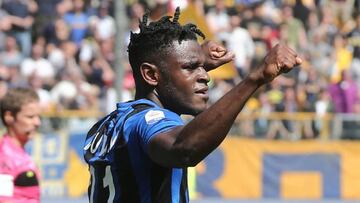 Duván Zapata en la mira del Napoli