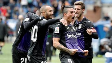 Jonathan Silva su gol en el Alav&eacute;s-Legan&eacute;s.