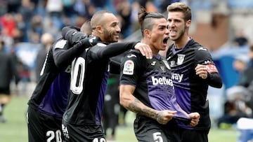 Jonathan Silva su gol en el Alavés-Leganés.