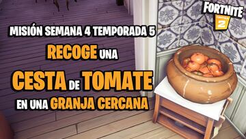 Fortnite: &iquest;d&oacute;nde encontrar una cesta de tomate de una granja cercana?