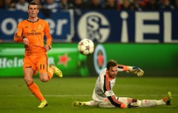 0-5. Quinto gol de Bale.