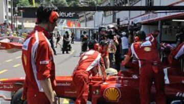 <b>MEJORAS. </b>En Ferrari están buscando la mejor manera de avanzar.