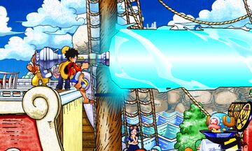 Captura de pantalla - One Piece: Super Grand Battle! X (3DS)