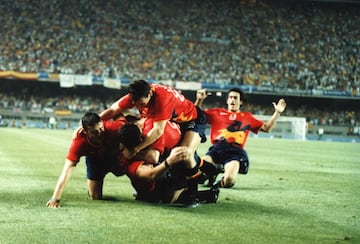 El 8 de agosto de 1992 la selección de fútbol se enfrentó a Polonia en la final de los Juegos Olímpicos. Abelardo y Kiko fueron los goleadores de España, pero gracias al segundo gol del jerezano en el último minuto, se conquistó el oro olímpico. El resultado final fue 3-2.