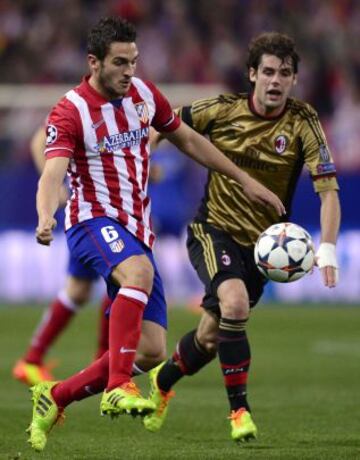 Koke y Kaká.