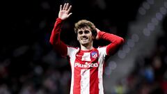 Griezmann, con el Atlético.