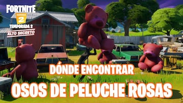 Desafío de Fortnite: ¿dónde está el oso de peluche rosa gigante?