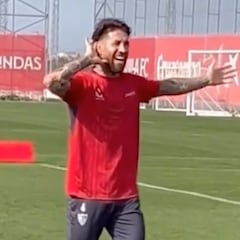 Sergio Ramos en modo madridista: sorprendente celebración del español