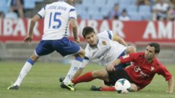 EL Zaragoza y el Mirandés empataron a cero en La Romareda.
