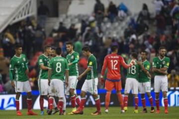 La crónica del empate entre México y Honduras en imágenes