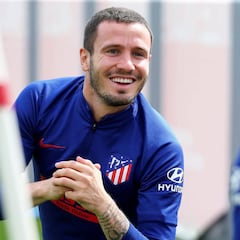 Saúl: "Es raro no poder celebrar los goles con tus compañeros"