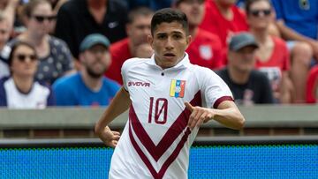 El extremo venezolano decidió terminar su paso por el Real Salt Lake de la MLS para emigrar a la liga de Brasil e incorporarse al Atlético Mineiro.