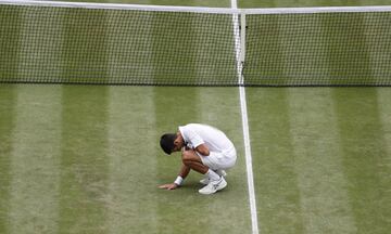 Djokovic ganó una final vibrante frente a Berrettini y suma su sexto título en Wimbledon para empatar el récord de 20 Grand Slams de Nadal y Federer.
