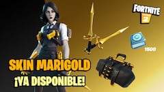 Fortnite: skin Marigold (Midas chica) ya disponible; precio y contenidos