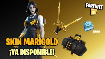Fortnite: skin Marigold (Midas chica) ya disponible; precio y contenidos