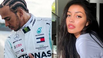 Lewis Hamilton, pillado con la modelo espa&ntilde;ola Cindy Kimberly.