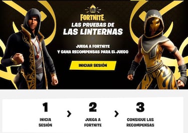 Pruebas de las Linternas en Fortnite: desafíos y recompensas
