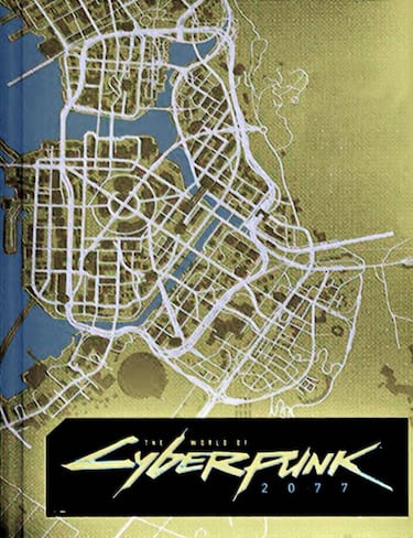 Cyberpunk 2077 revela parte de su mapa en un libro oficial